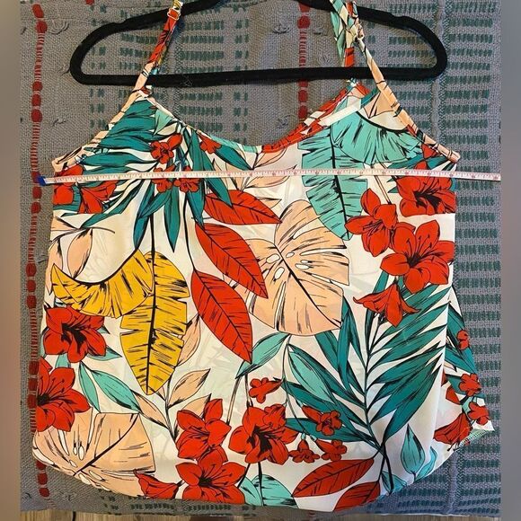NWT, OKO, Tropical Tank w/Adjustable Straps, Size S - Picture 2 of 7